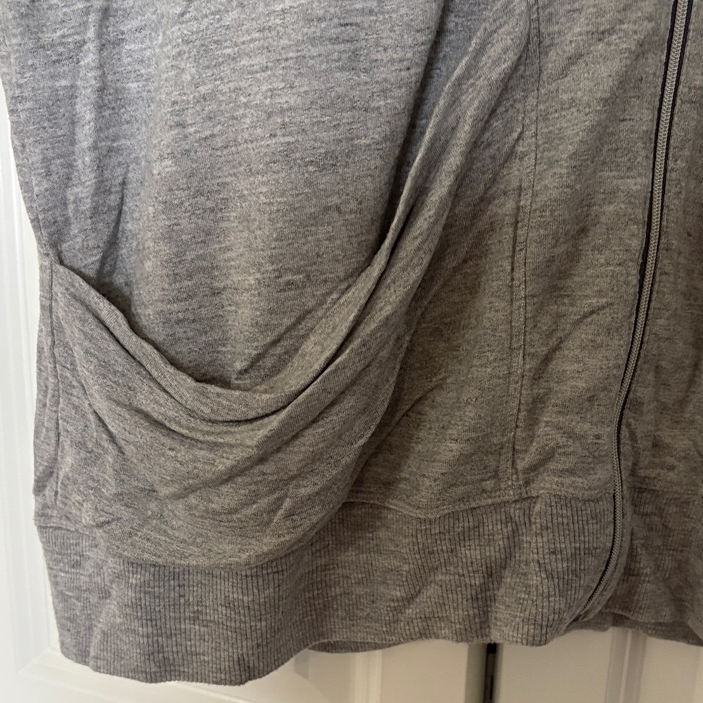 Athleta Heather Gray Knit Top - Picture 7 of 10
